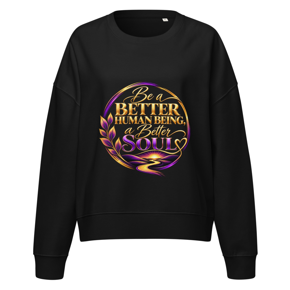 Ellima Unlimited "Better Soul" Women's Organic Crew Neck Stella Alma Sweatshirt | Stanley/Stella SASW036