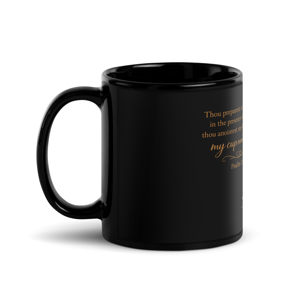Black Glossy Mug