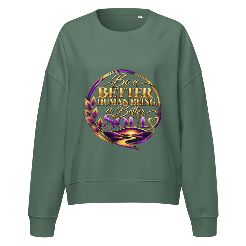 Ellima Unlimited "Better Soul" Women's Organic Crew Neck Stella Alma Sweatshirt | Stanley/Stella SASW036