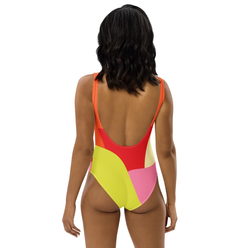 All-Over Print One-Piece Swimsuit