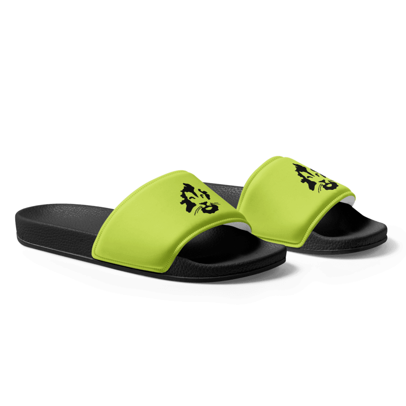 Lioness Lime Green Women's Slides