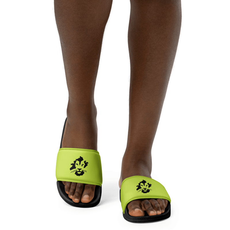 Lioness Lime Green Women's Slides