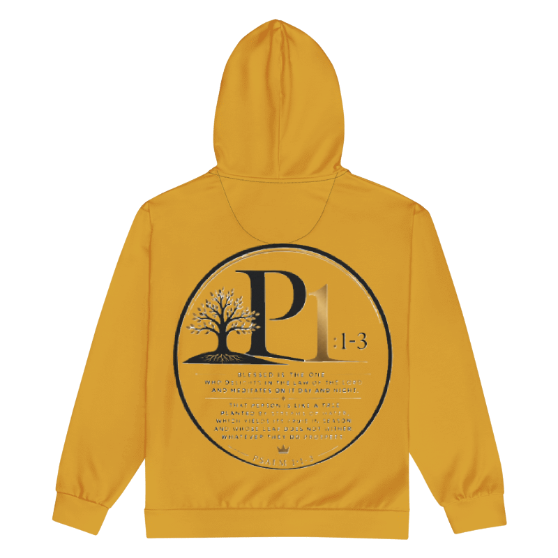 All-Over Print Recycled Unisex Zip Hoodie