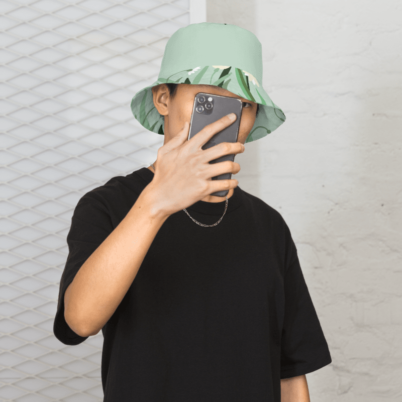 All-Over Print Reversible Bucket Hat