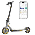 Electric Scooter for Adults Up to 19 Mph 19 Miles Range & 264 lbs Load Aluminum Alloy E-Scooter with 350W Motor Foldable Escooter with Dual Braking System and App Control (Yellow)