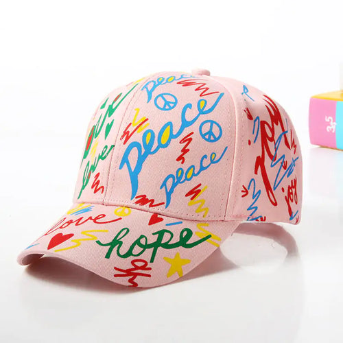 Casual Graffiti Style Baseball Cap