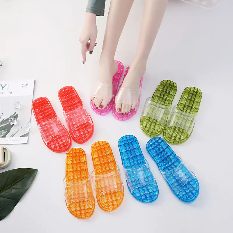 Summer Indoor Non-slip Bath Massage Slippers