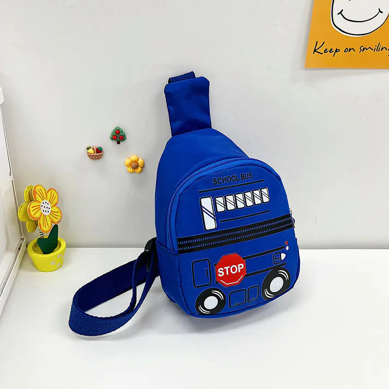 Children's Cartoon Graffiti Crossbody Shoulder Bag