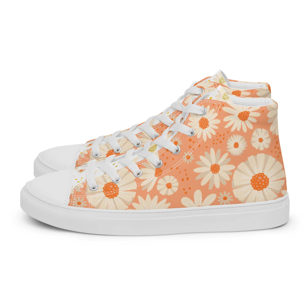 Women's High Top Canvas Shoes