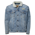 Unisex Sherpa Denim Jacket | Threadfast Apparel 372J