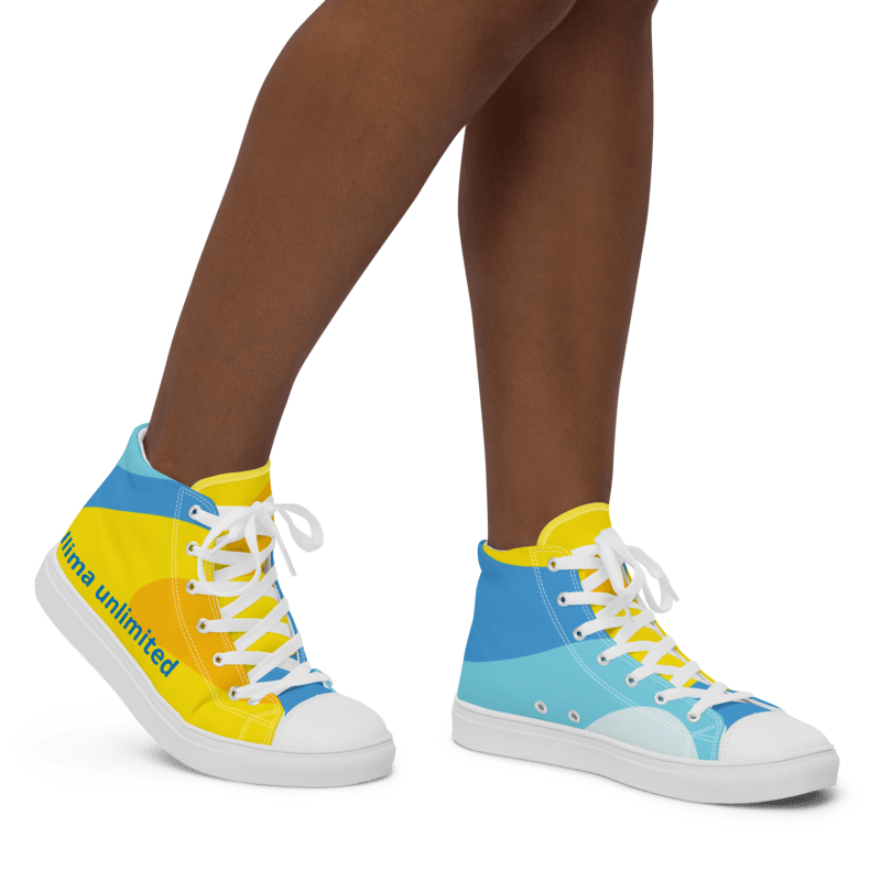 Women's High Top Canvas Shoes