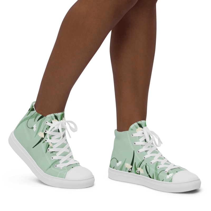 Women's High Top Canvas Shoes