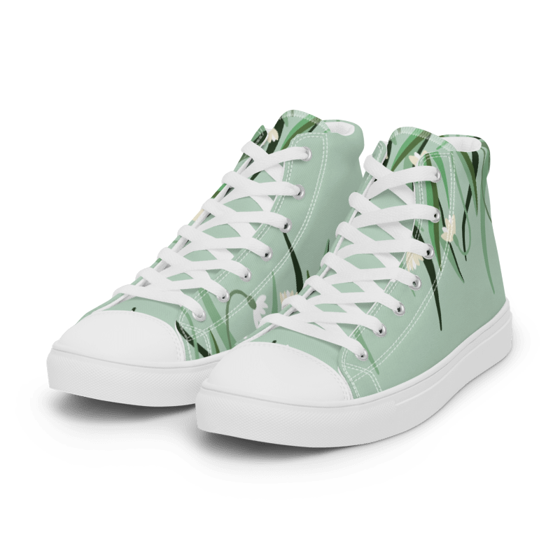 Women's High Top Canvas Shoes