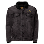 Unisex Sherpa Denim Jacket | Threadfast Apparel 372J