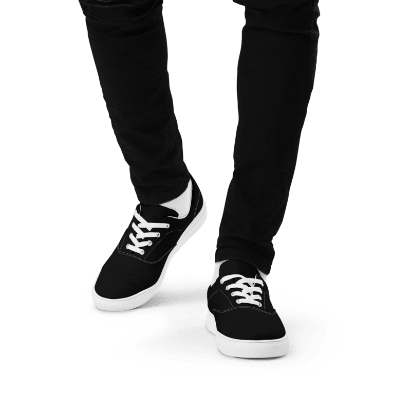 Men's Lace-Up Canvas Shoes