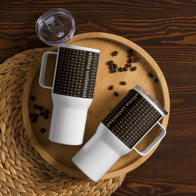 Travel Mug with a Handle