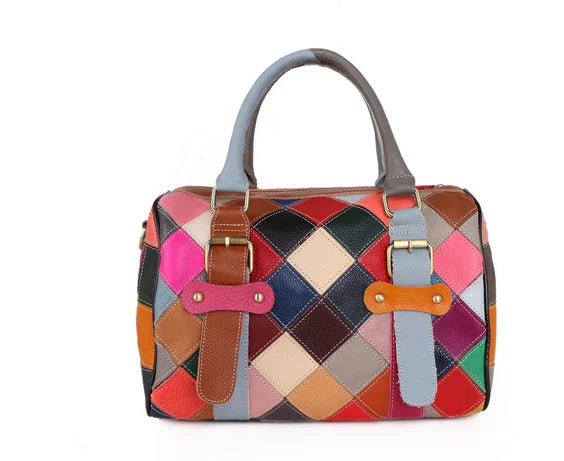 iPinee Women's Genuine Cowhide Leather Designer Handbags