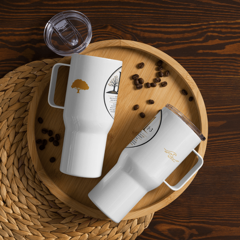 Travel Mug with a Handle