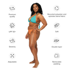 All-Over Print Recycled String Bikini