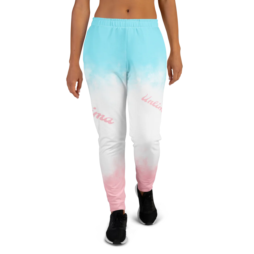 All-Over Print Recycled Women’s Joggers