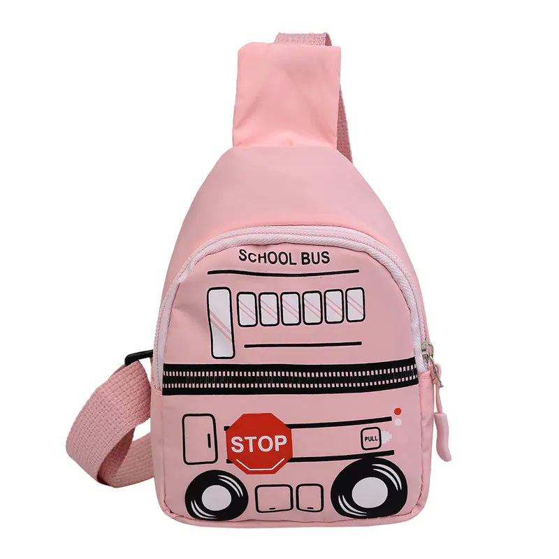 Children's Cartoon Graffiti Crossbody Shoulder Bag