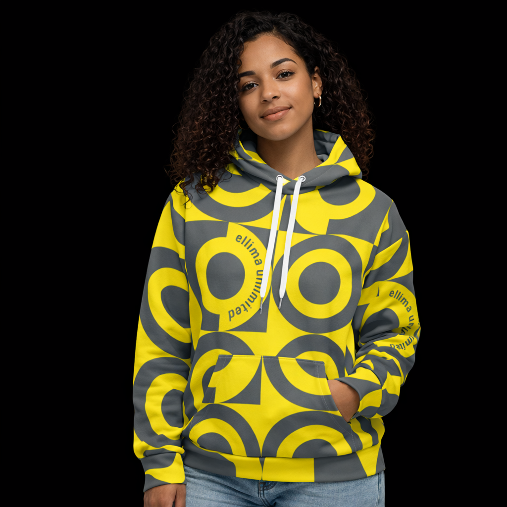 All-Over Print Recycled Unisex Hoodie
