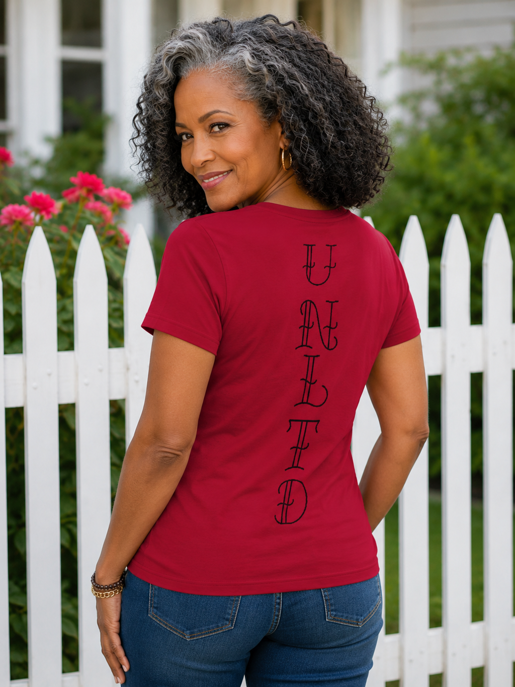 All-Over Print Women's Crew Neck T-Shirt
