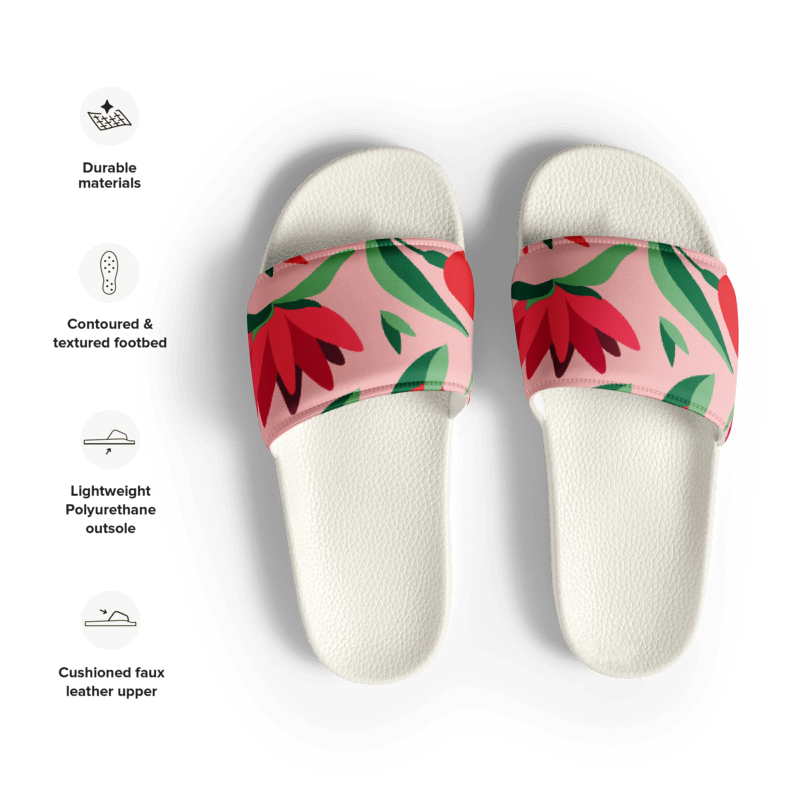 Women's Rose Slides