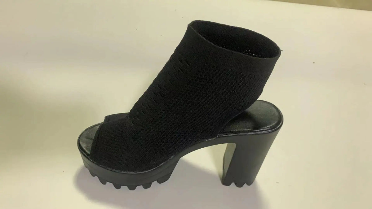 Women's Open-Toe High-Heeled Fish Mouth Sandals