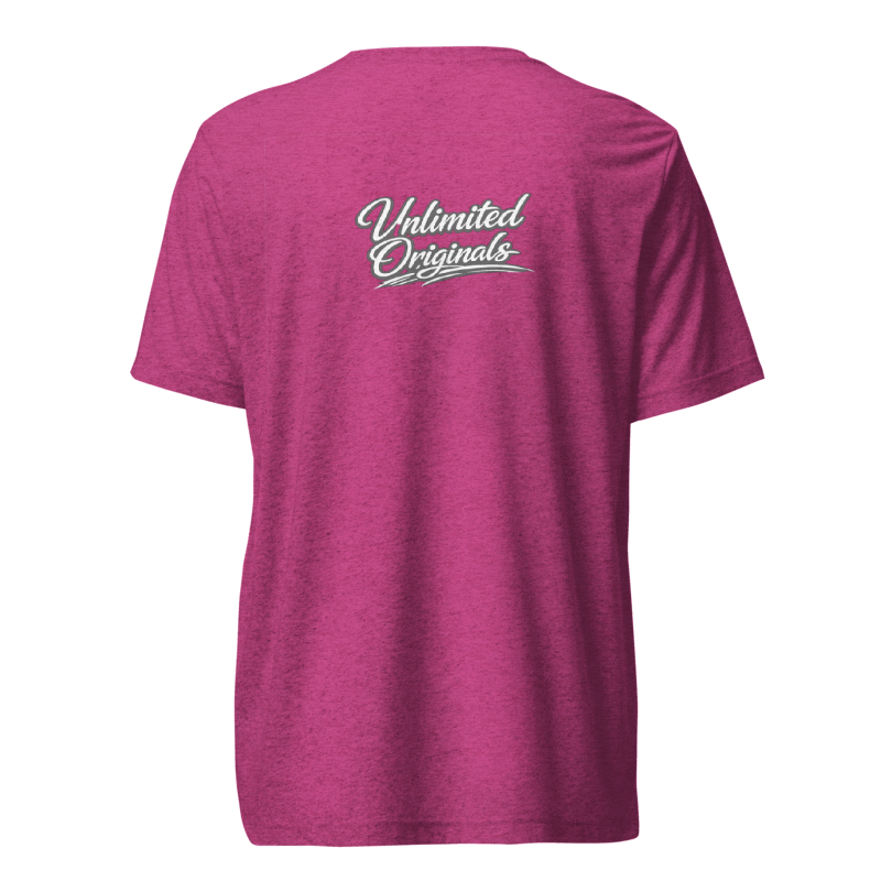 Ellima Unlimited Showing Up Unisex Tri-Blend T-Shirt | Bella + Canvas 3413