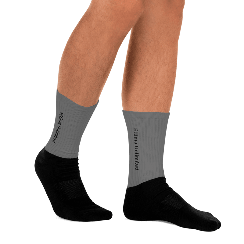 Black Foot Sublimated Socks