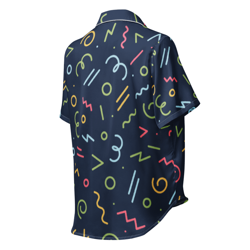 All-Over Print Women's Short Sleeve Pajama Top