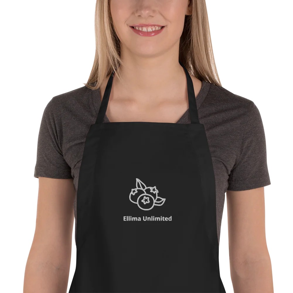 Ellima Unlimited Embroidered Apron | Liberty Bags 5502
