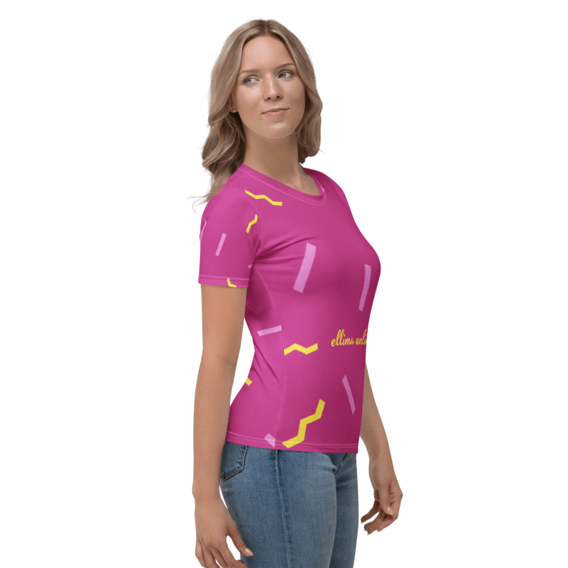 All-Over Print Women's Crew Neck T-Shirt