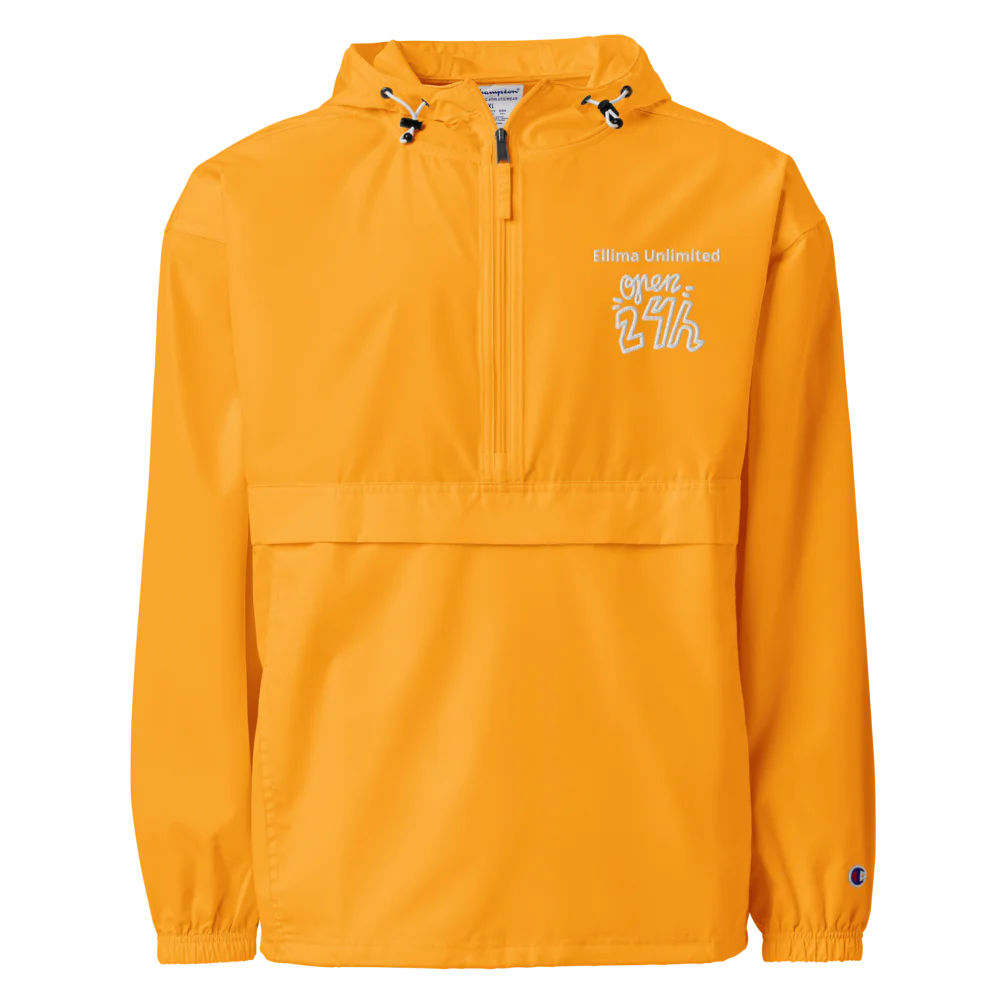 Ellima Unlimited Open 24 Embroidered Champion Packable Jacket