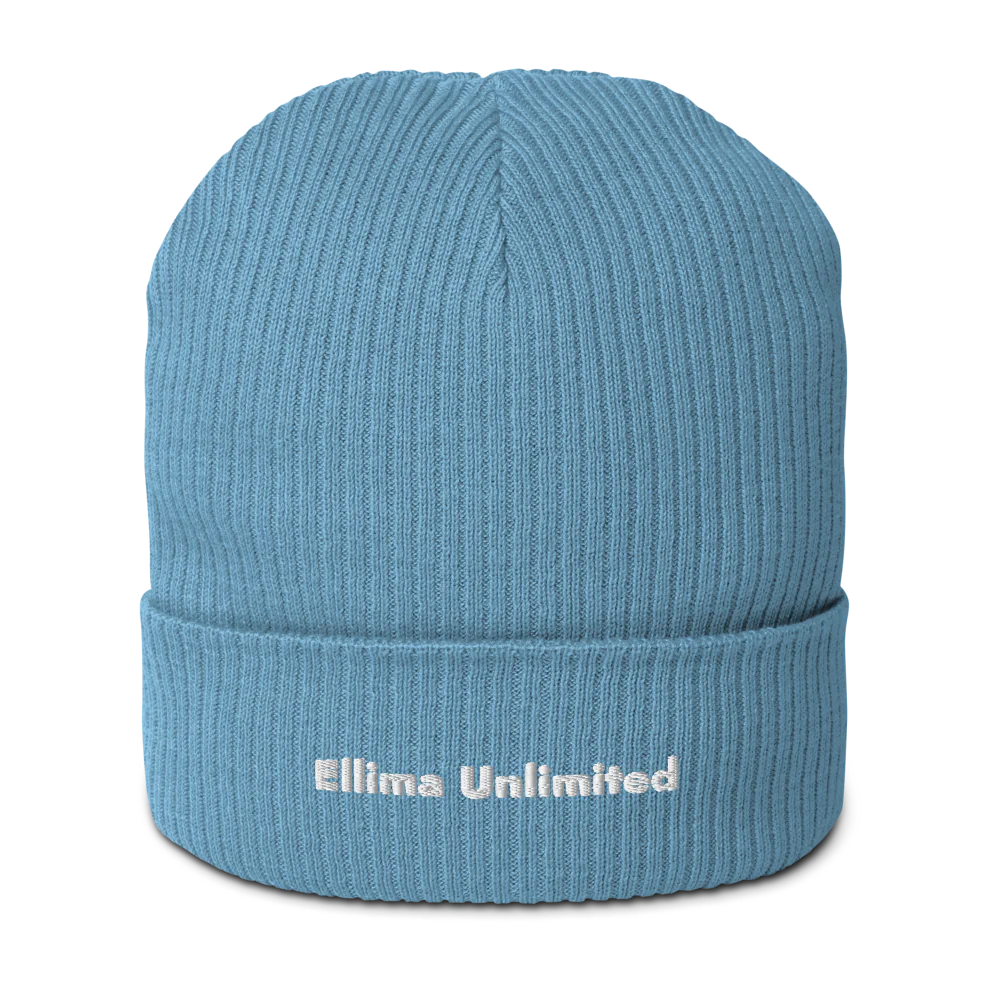 Organic Ribbed Beanie | Atlantis