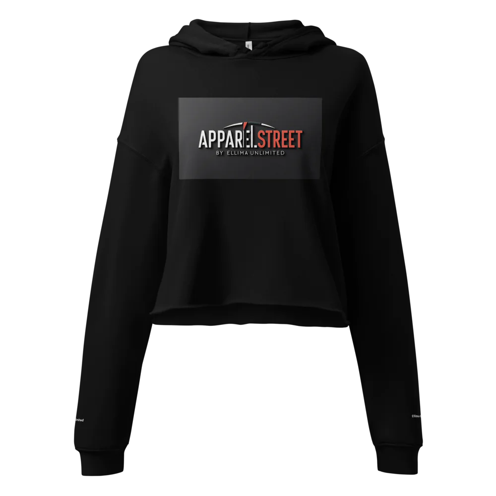(Former) Apparel Street Women's Cropped Hoodie | Bella + Canvas 7502