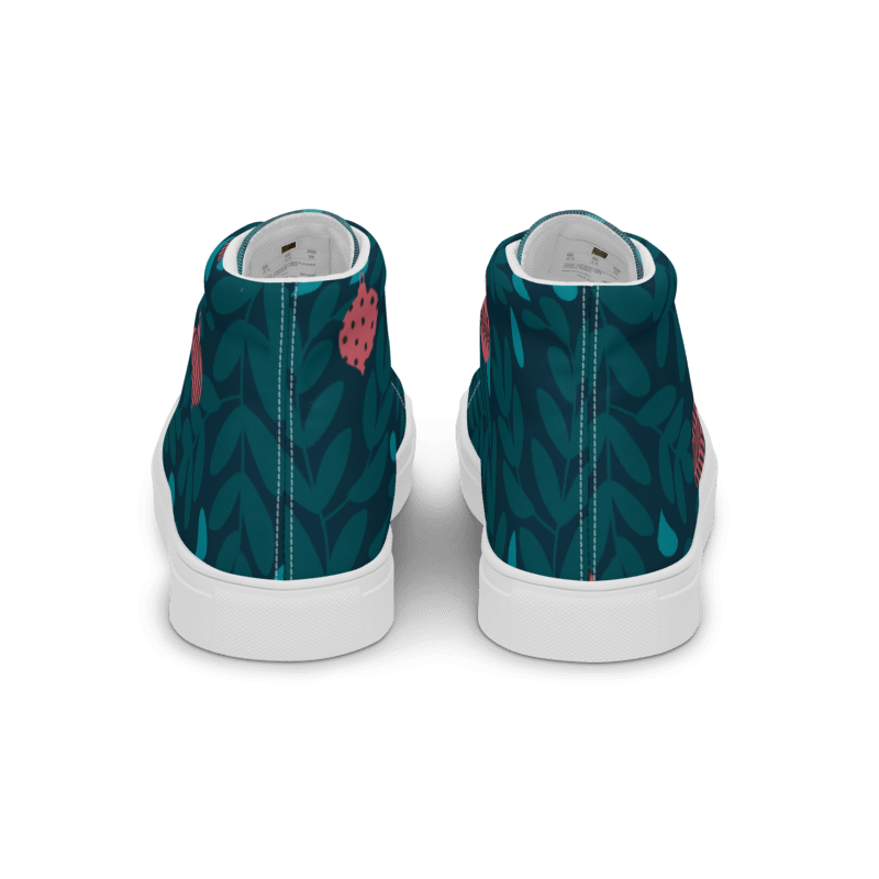 Holiday Inspired Women's High Top Canvas Shoes