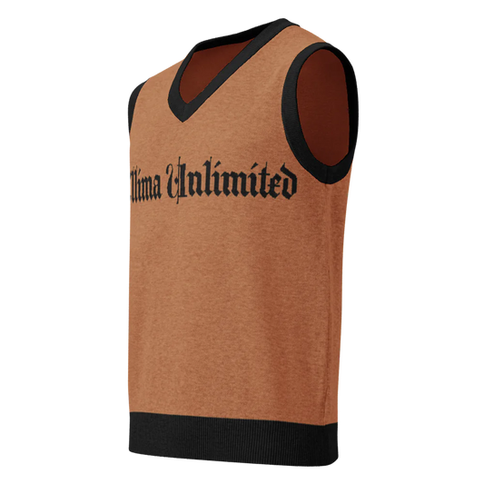 Knitted V-Neck Vest