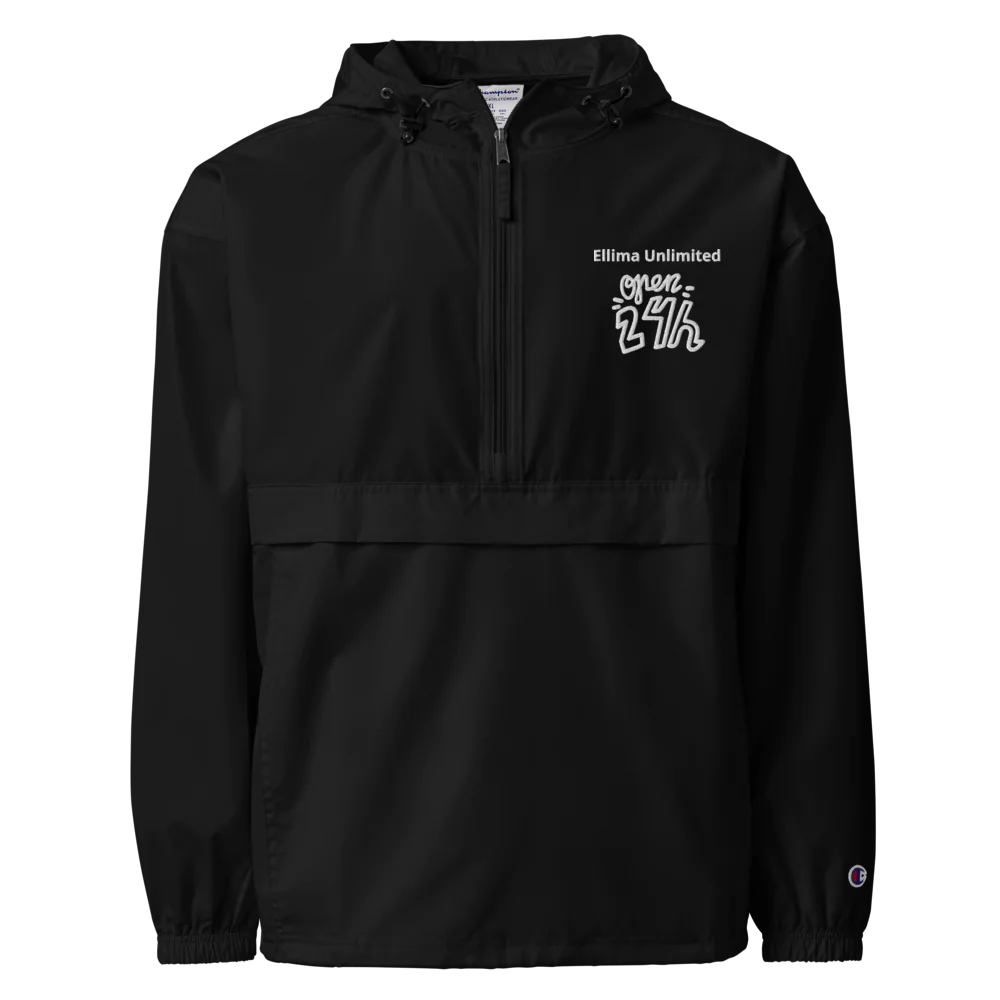 Ellima Unlimited Open 24 Embroidered Champion Packable Jacket