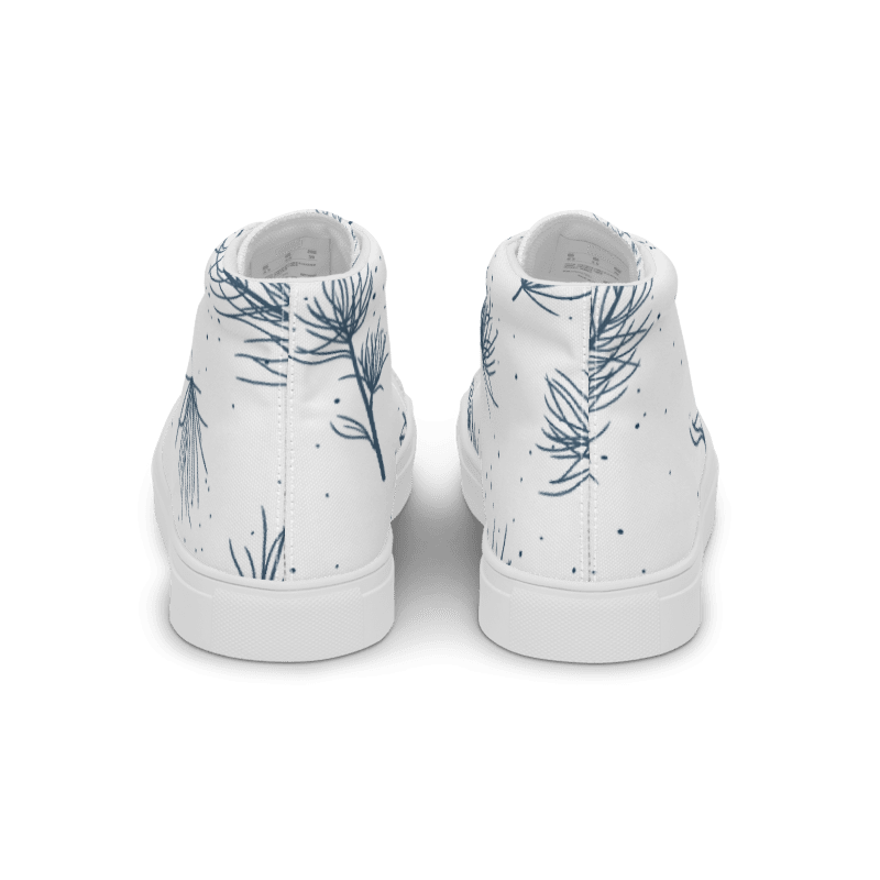 Women's Tree Needle High Top Canvas Shoes