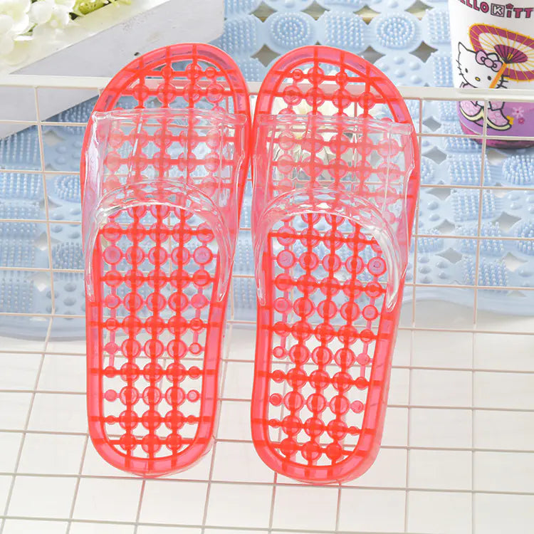 Summer Indoor Non-slip Bath Massage Slippers