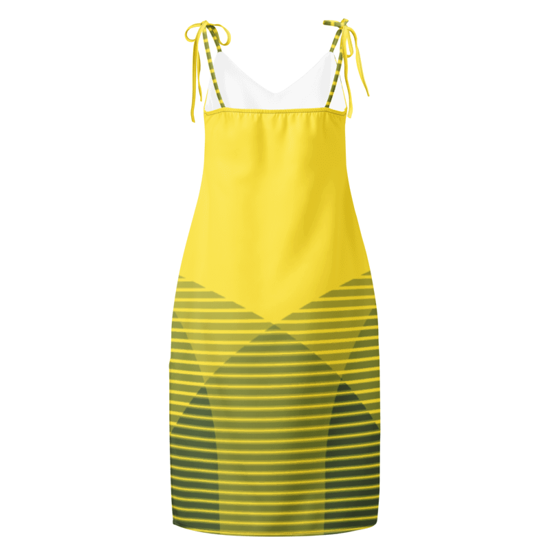 All-Over Print Slip Dress