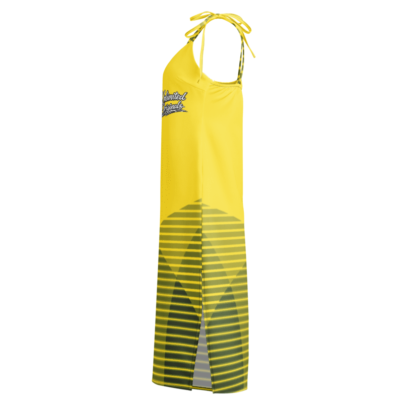 All-Over Print Slip Dress