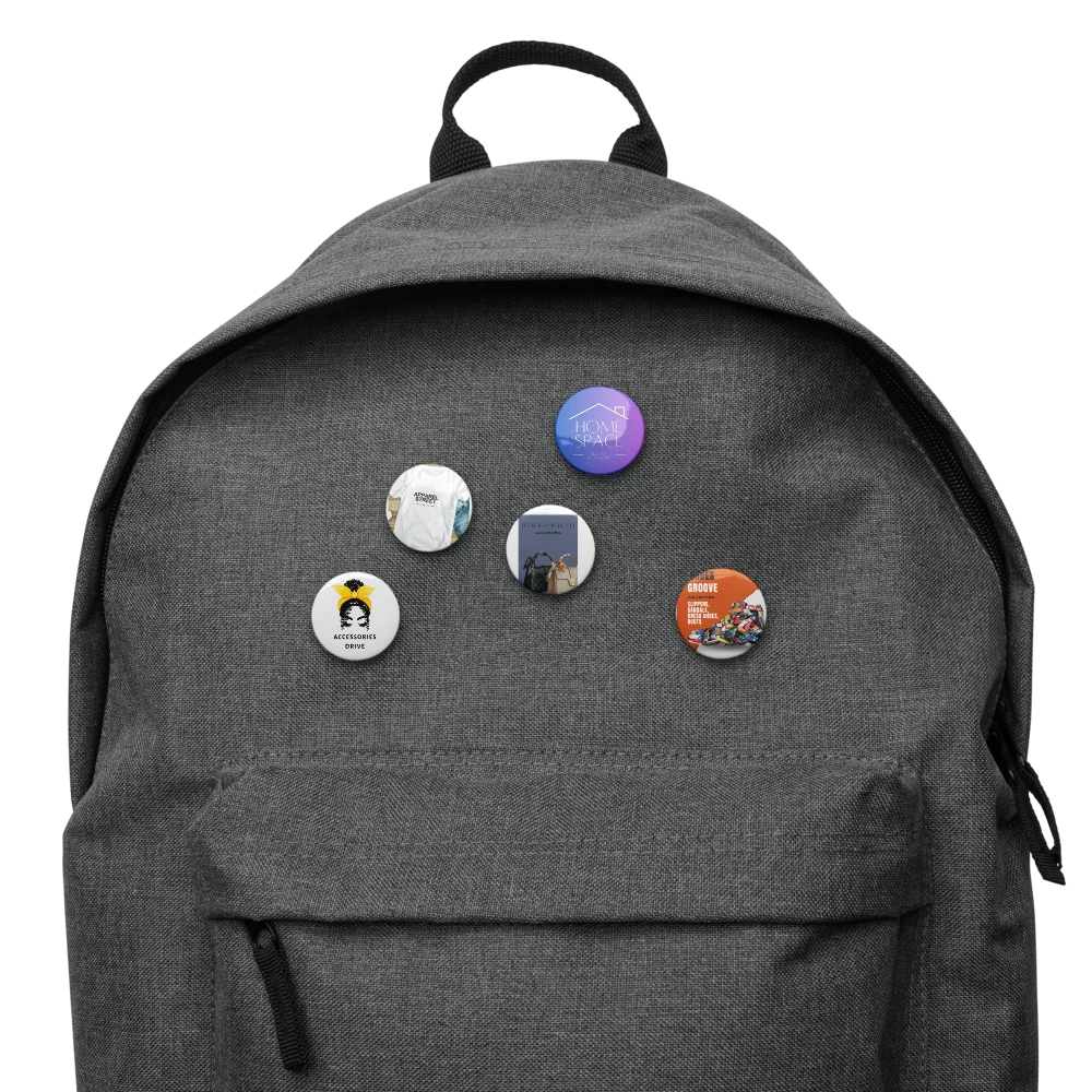Set of Pin Buttons