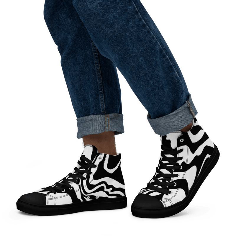 Men's High Top Canvas Shoes