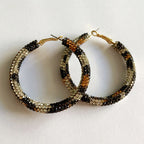 Rainbow Colorful Rhinestone Crystal Hoop Earring For Women And Girls Party Gift Jewelry Accessories