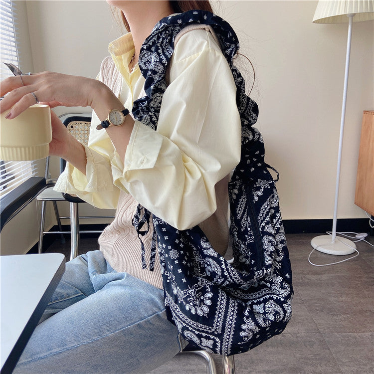 Bandana Purses Tote Bags 2021 New  Women Handbags Ladies Luxury Cute Designer  Purses Handbags