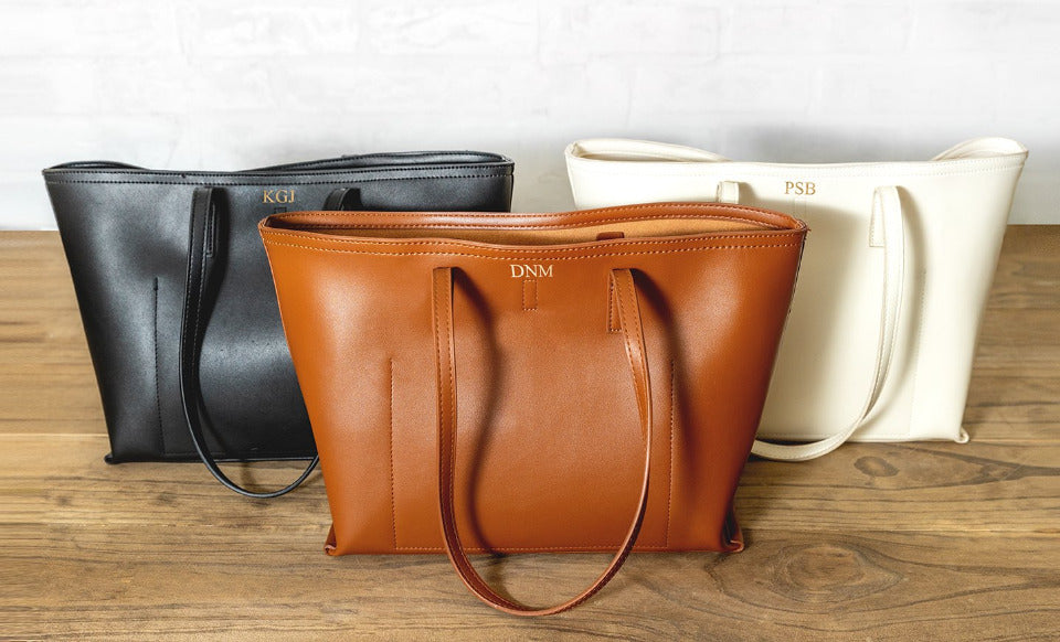Personalized Vegan Leather Handbag