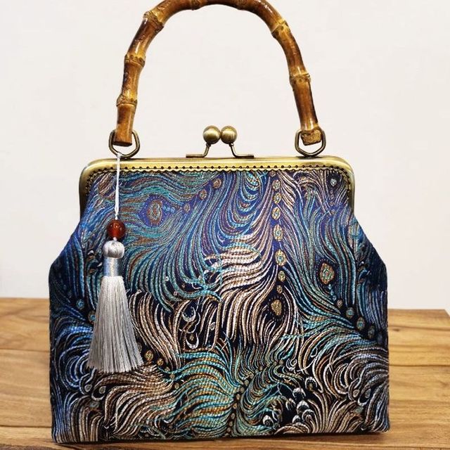 Wood Hand lock Shell Bags Vintage Designer Bag Women Shoulder Crossbody Bag Chain Tote Women&#39;s Handbags Purses free shipping